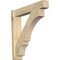 Ekena Millwork Balboa Block Rough Sawn Outlooker, Douglas Fir, 6"W x 30"D x 30"H OUT06X30X30BOA05RDF - alternate 1